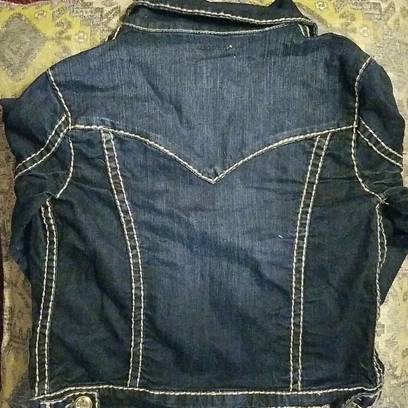 LA idol embellished jean jacket - Picture 3 of 4